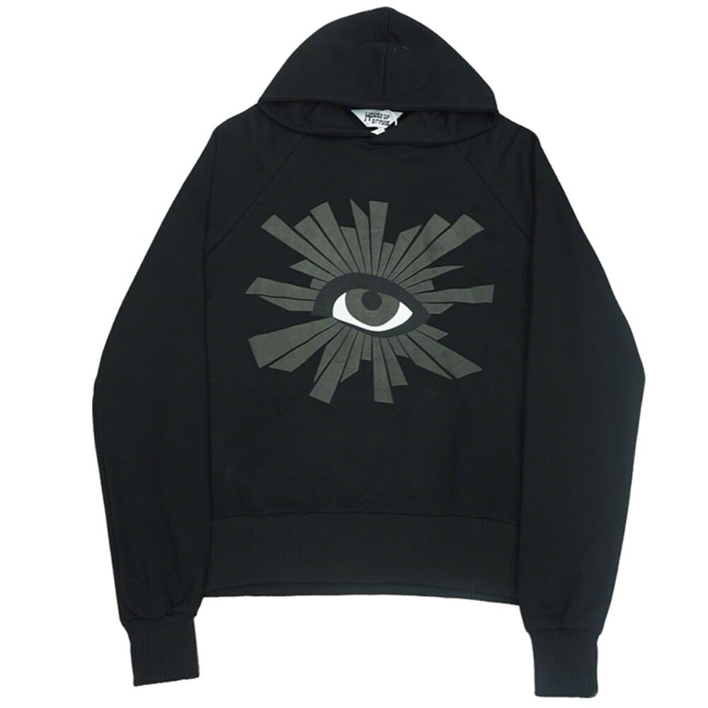 House of Errors  Black House Of Errors Eye Hoodie